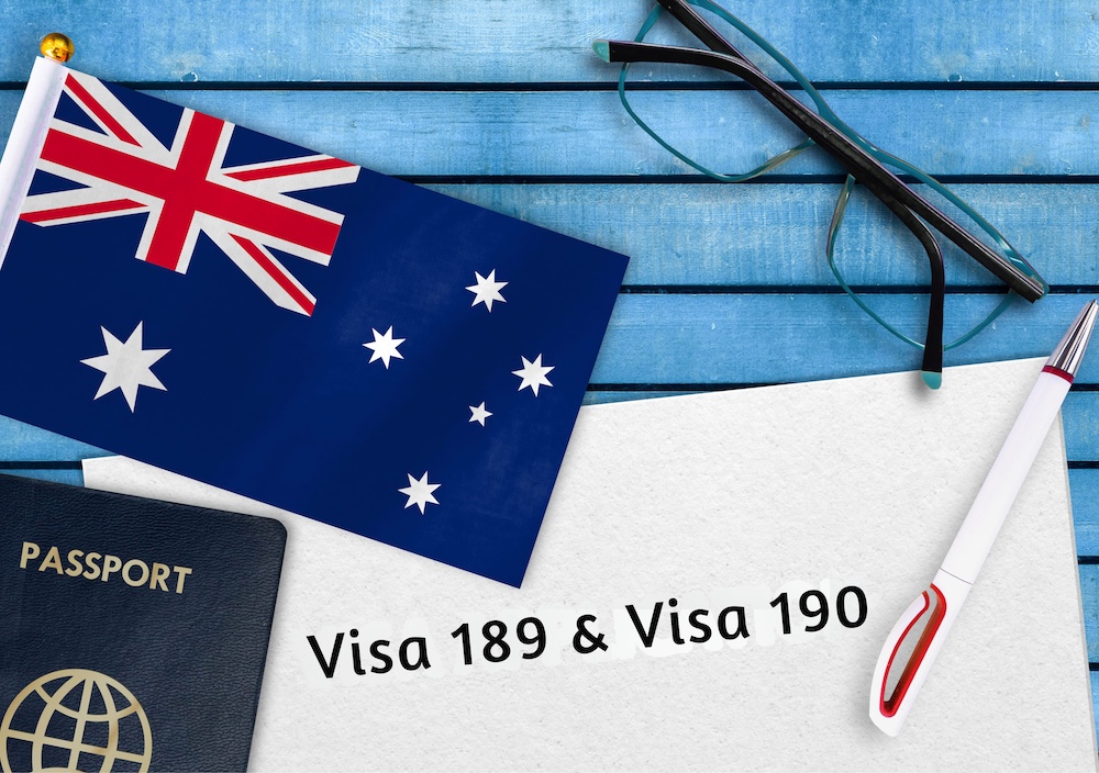 difference between 189 and 190 visa